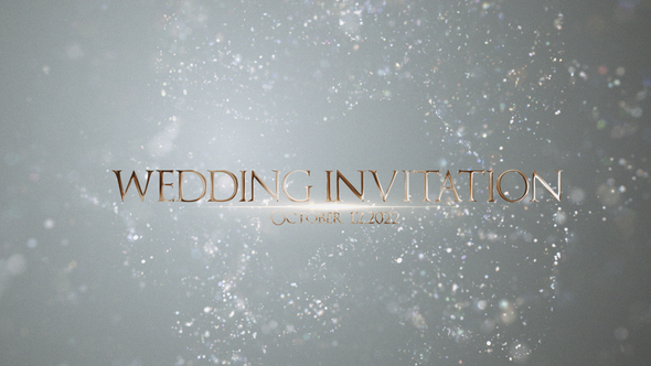 Wedding Invitation | Romantic Love Slideshow