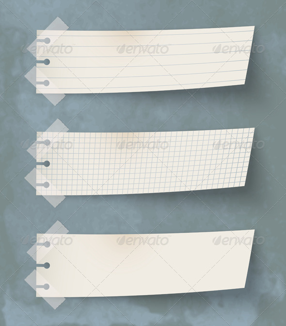Three Labels - Decorative Symbols Decorative