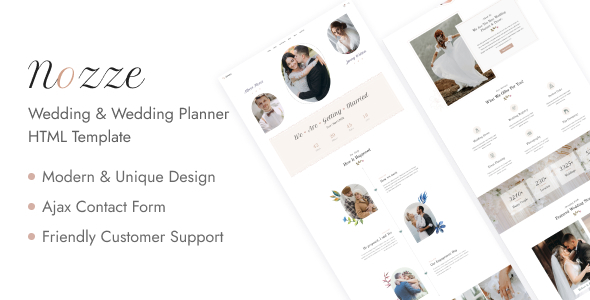 Nozze - Wedding & Planner HTML5 Template
