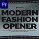 Modern Fashion Opener MOGRT - VideoHive Item for Sale