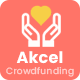 Akcel - Crowdfunding & Charity HTML5 Template