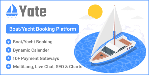Yate  Boat/Yacht Booking Platform