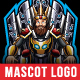 Sci-fi King Mascot Logo Design