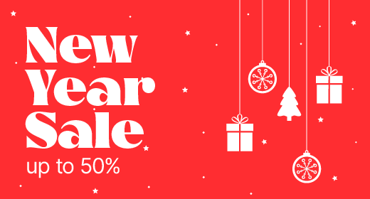 Up to 50% Off New Year Sale 2023