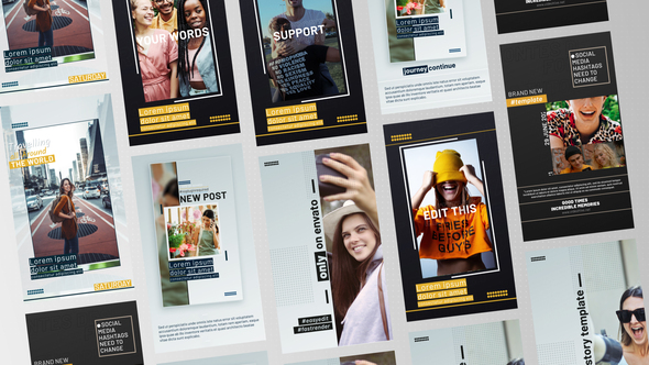 Daily Life Stories Product Promo template preview