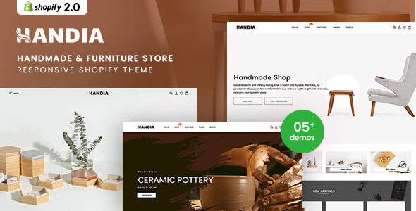 Handia - Handmade Shop Responsive Shopify Theme