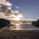 A Beach in La Palma Beach at Sunrise - VideoHive Item for Sale