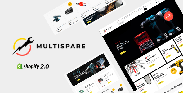 Multispare – Hardwares, Tools & Handyman Shopify Theme