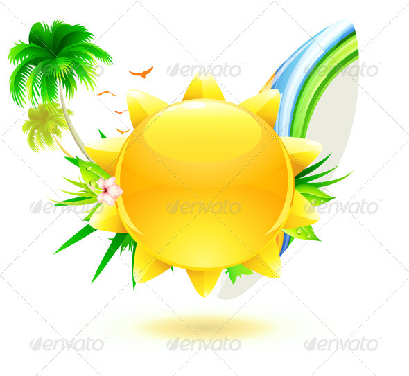 Funky Summer Concept - Travel Conceptual