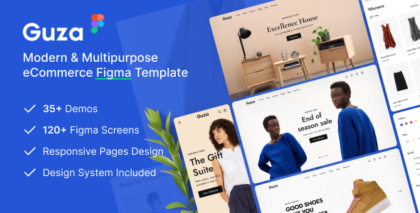 Guza - Multipurpose eCommerce Figma Template