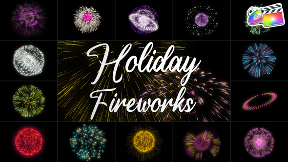 Holiday Fireworks for FCPX