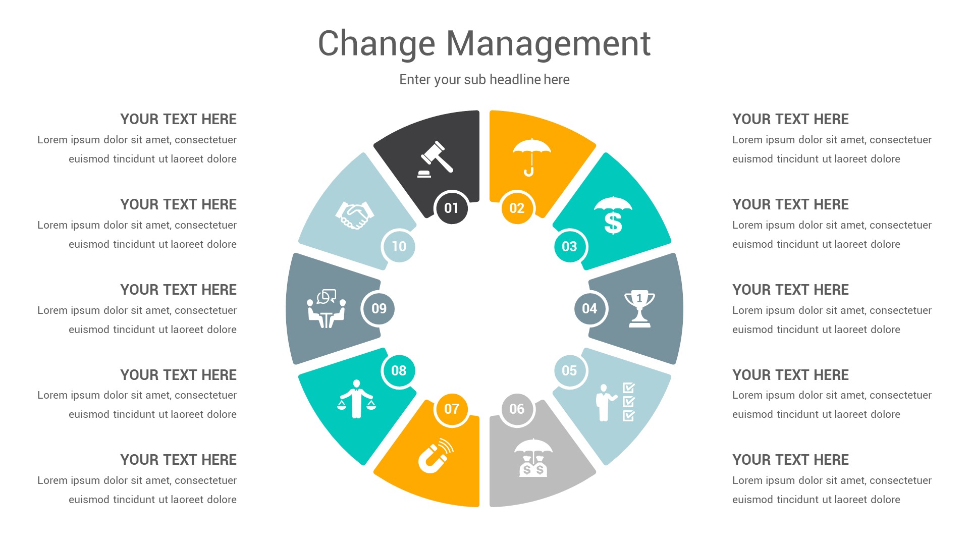 Change Management Powerpoint Template, Presentation Templates ...