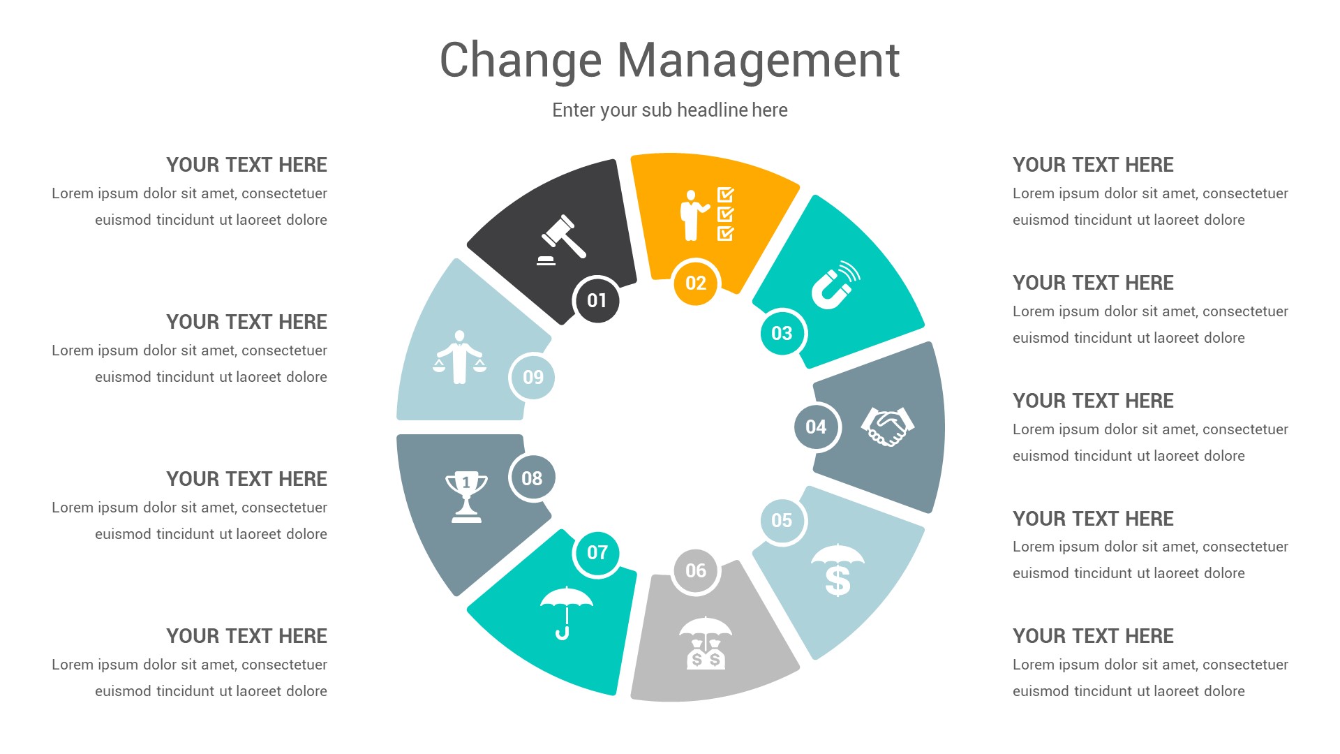 Change Management Powerpoint Template, Presentation Templates ...