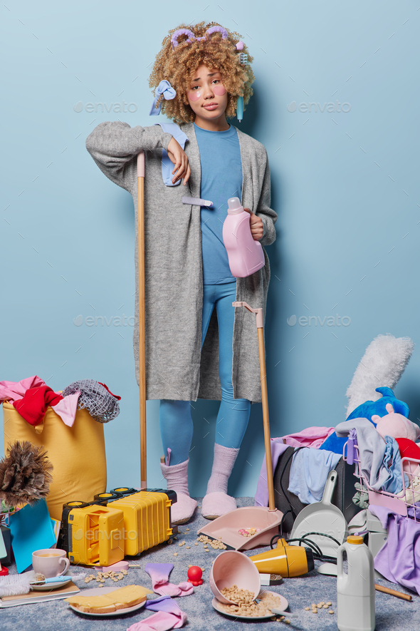 Dirty Socks on the Floor in the House, Vertically Stock Image