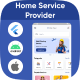 Serve Anything - Trusted Home Service Provider and Customer app 2 in 1 flutter template
