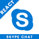 SkySupport - Skype Help & Support Plugin for React
