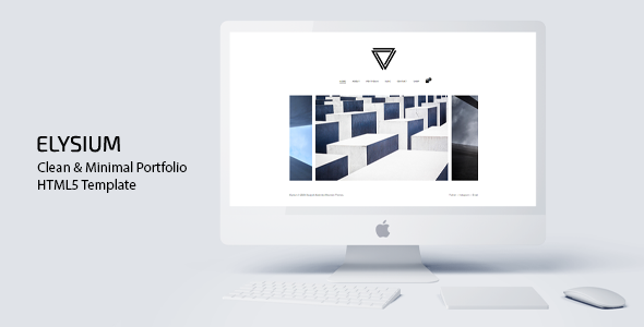 Elysium - Clean & Minimal Portfolio HTML5 Template