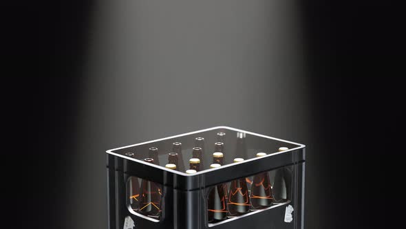 Process of drinking the whole crate of beers and changing it to a fresh one.4KHD alt