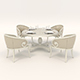 European Style Dining Table and Chairs 16