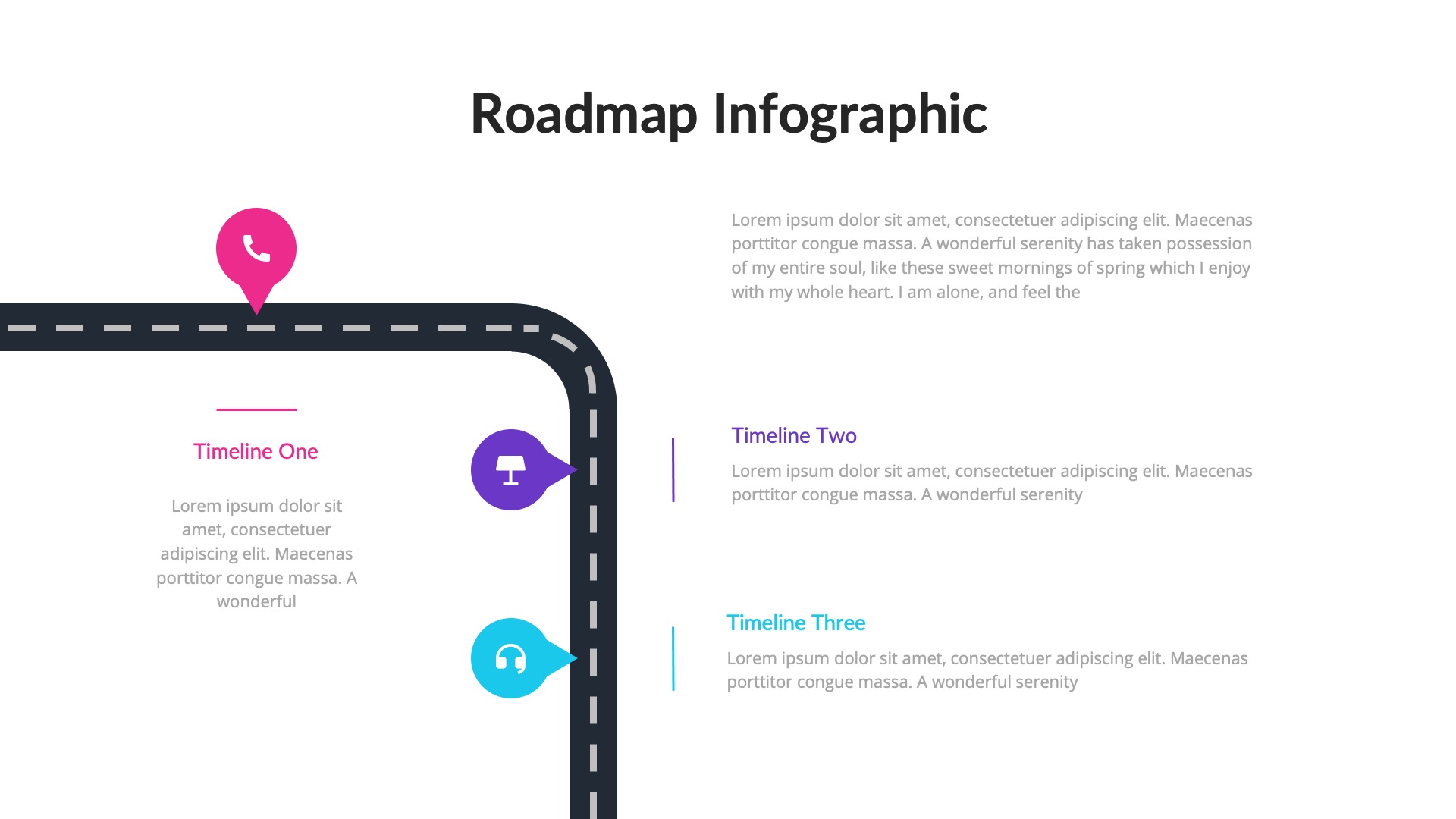 Roadmap Infographic Presentation Powerpoint Presentation Templates