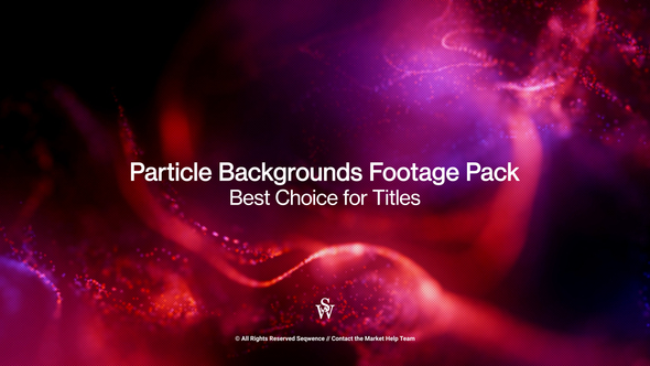 Particle Backgrounds Footage Pack II, Motion Graphics | VideoHive