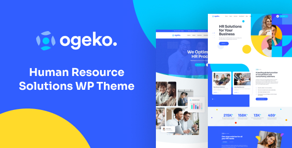 Ogeko  Human Resource Solutions WordPress Theme