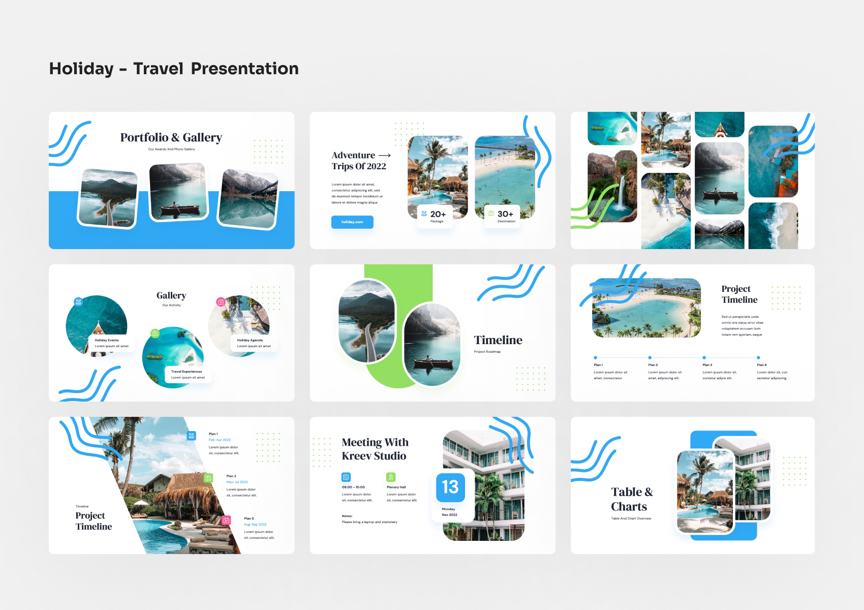 Holiday - Travel PowerPoint Presentation, Presentation Templates ...