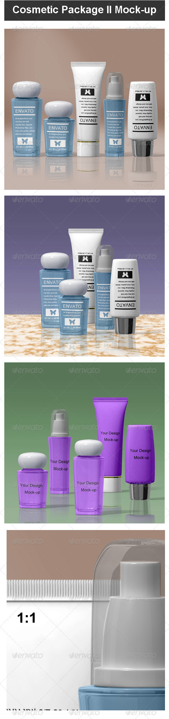 Cosmetic Package II Mock-up