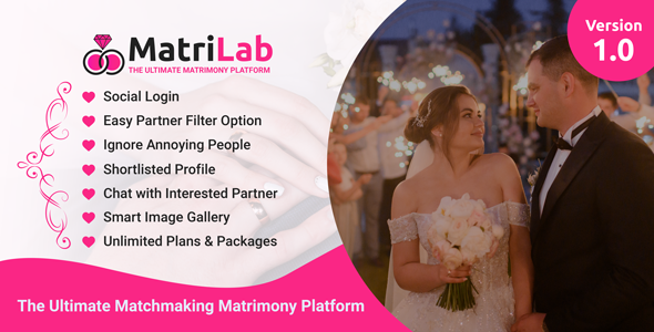 MatriLab - Ultimate Matchmaking Matrimony Platform