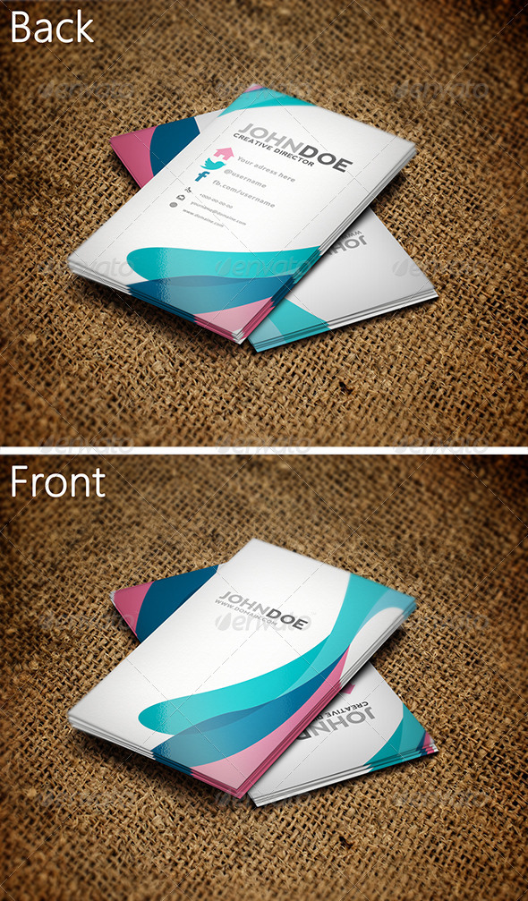 Colorful Business Card 3 - Creative Business Cards