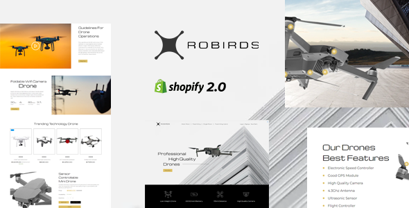 Robirds – One Product Shopify Theme