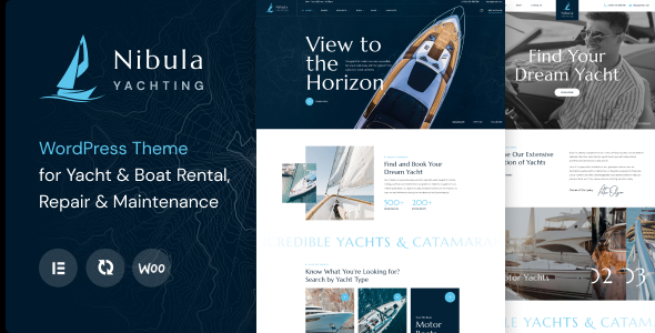 Nibula  Boat & Yacht WordPress Theme