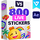Live Stickers Library