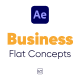 Business Flat Concepts For After Effects - VideoHive Item for Sale