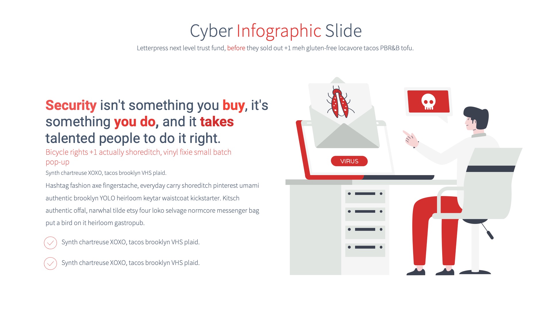 Cyber - PowerPoint Infographics Slides, Presentation Templates ...