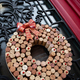An unusual Christmas decoration on the door - PhotoDune Item for Sale