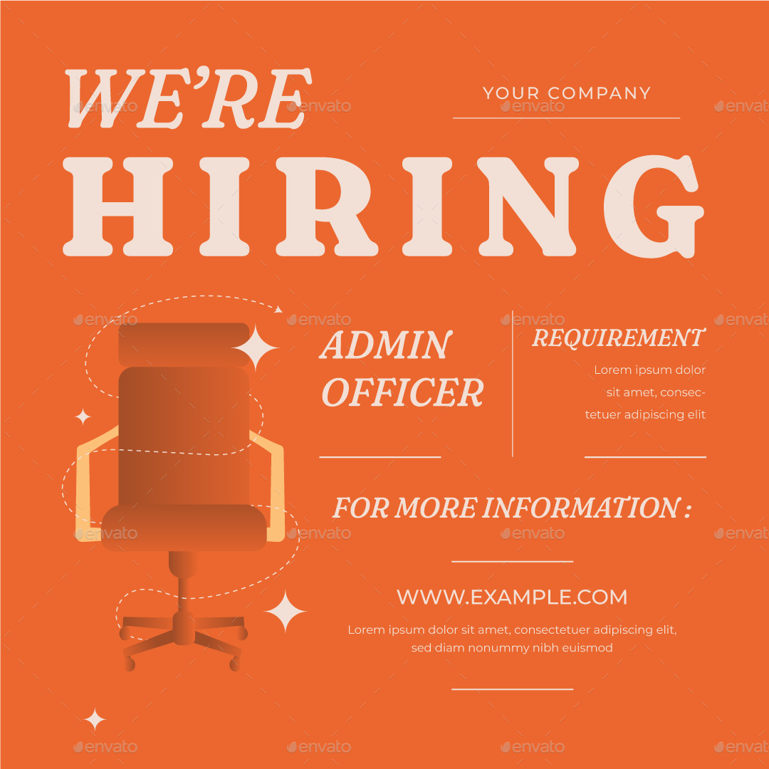 We'Re Hiring Flyer Set, Print Templates | GraphicRiver