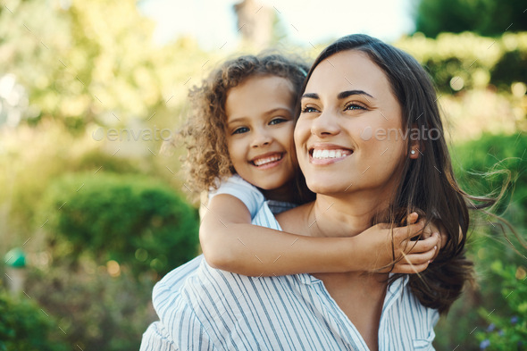 Piggyback Ride - Stock Photos