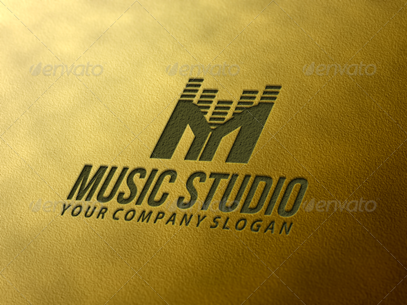 Music Studio Logo Template by bolpent | GraphicRiver