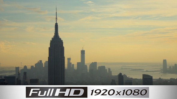 NY Aerial View Manhattan HD 2