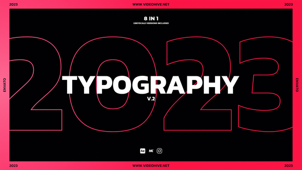 Typography v.2, After Effects Project Files | VideoHive