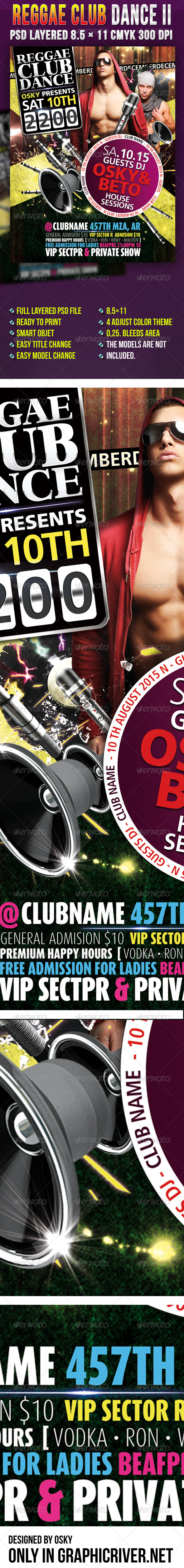 Reggae Club Dance II - Clubs & Parties Events