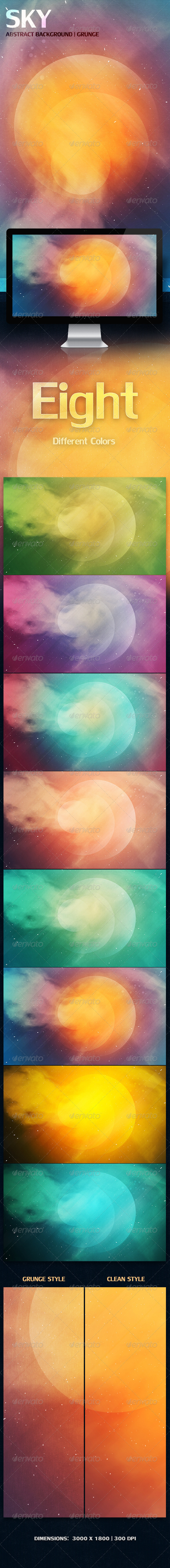 SKY Abstract Background | Grunge - Abstract Backgrounds
