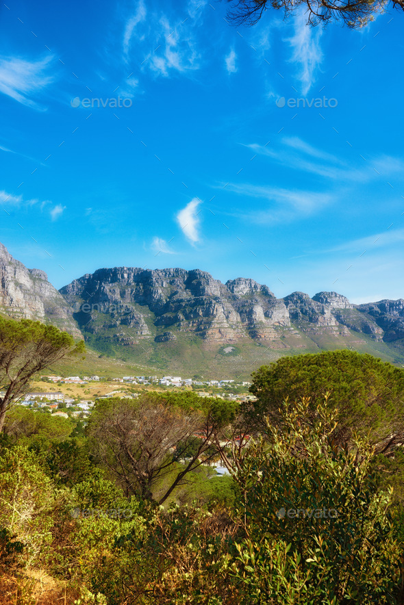 Cape Town, South Africa. Cropped shot capturing the beauty of Cape Town, South Africa.