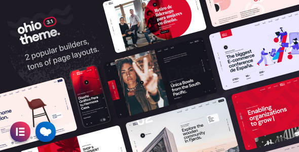 Ohio  Creative Portfolio & Agency WordPress Theme