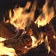 Wood Burning In Fire - VideoHive Item for Sale