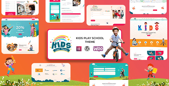 Kidscool  Children, Kids School WordPress Theme
