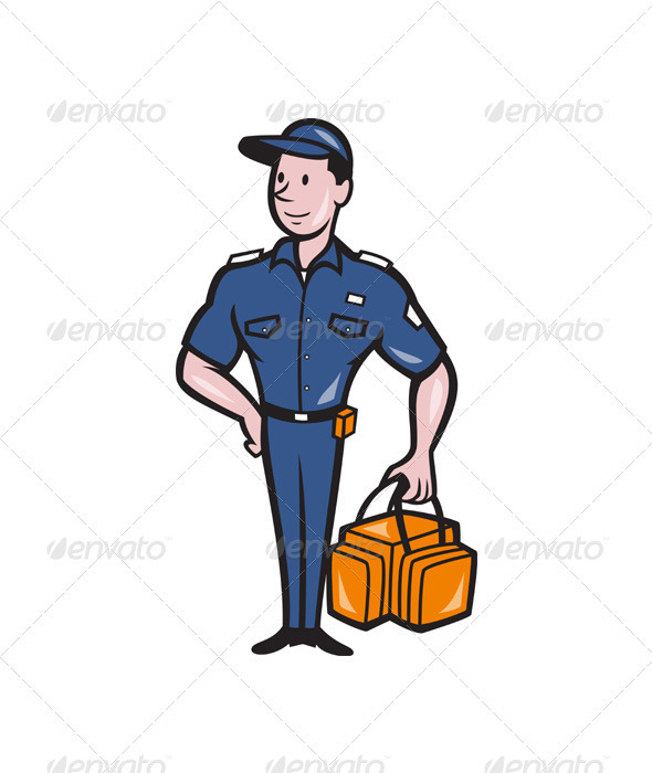 Emergency Medical Technician Paramedic EMT Cartoon - People Characters