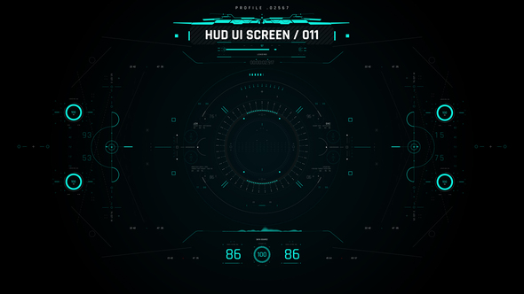 HUD Screen Interface 1