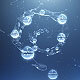 Rotating water essence molecule - VideoHive Item for Sale